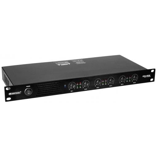 Omnitronic XDA-1206 PA zesilovač Výkon RMS na kanál při odporu 4 ohmy: 200 W
