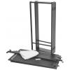 Omnitronic Large Mobile DJ Stand moiblní stůl pro DJ hliník, textil