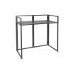 Omnitronic Compact Mobile DJ Stand moiblní stůl pro DJ ocel