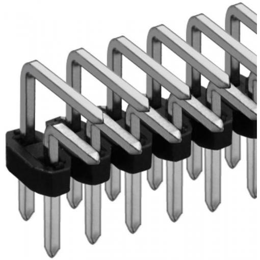 Fischer Elektronik pinová lišta (standardní) Počet řádků: 2 Počet kontaktů v řadě: 36 10056359 1 ks
