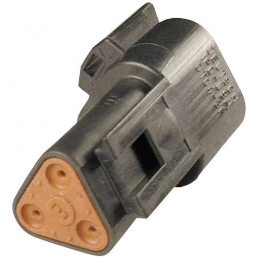 TE Connectivity DT 04-3P-CE02 kulatý faston, 1 ks