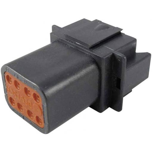 TE Connectivity DT 04-08 PA-CE02 kulatý faston, 1 ks