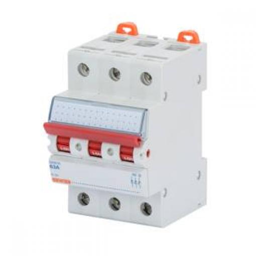 63 A 3 spínací kontakty 415 V/AC Gewiss GW96126