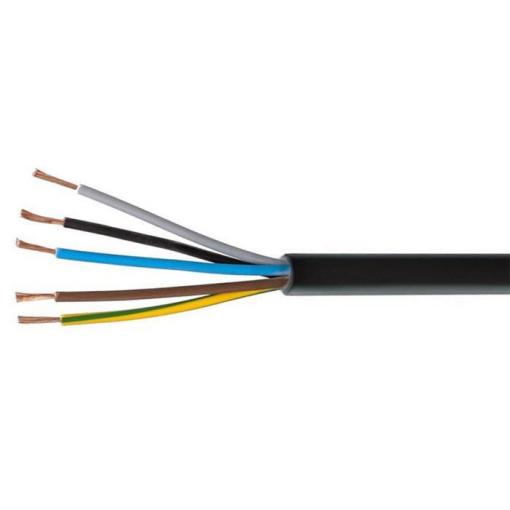Kabel 5x1,5mm2 H05RR-F guma