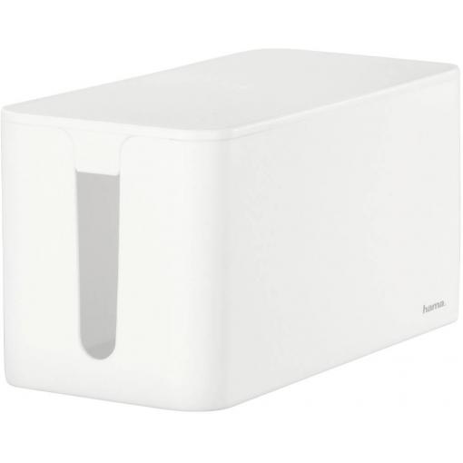 Hama kabelový box plast bílá tuhý (d x š x v) 23.5 x 12 x 11.5 cm 1 ks 00221010