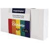 magnetoplan Rainbow moderační karta barevně tříděná , červená, oranžová, žlutá obdélníkový 200 mm x 100 mm 250 ks