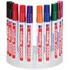 Edding 4-3000-10999 permanentní popisovač černá, červená, modrá, zelená, oranžová, hnědá, fialová, růžová Vodotěsné: Ano