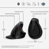 HP 920 ergonomická myš, přenos bezdrátový, Bluetooth®, 6 tlačítko, 4000 dpi, černá