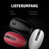 HP 240 Bluetooth-Maus (Pike Silver) optická myš, přenos Bluetooth®, 3 tlačítko, 1600 dpi, stříbrná