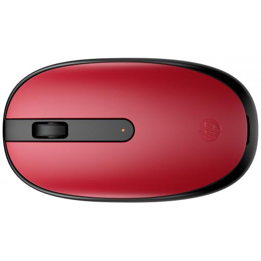 HP 240 Bluetooth-Maus (Empire Red) optická myš, přenos Bluetooth®, 3 tlačítko, 1600 dpi, červená