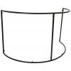 Omnitronic Mobile DJ Screen Curved Skládací maskování textil