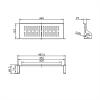 Value 26.99.0404 19 palec rack 2 U černá