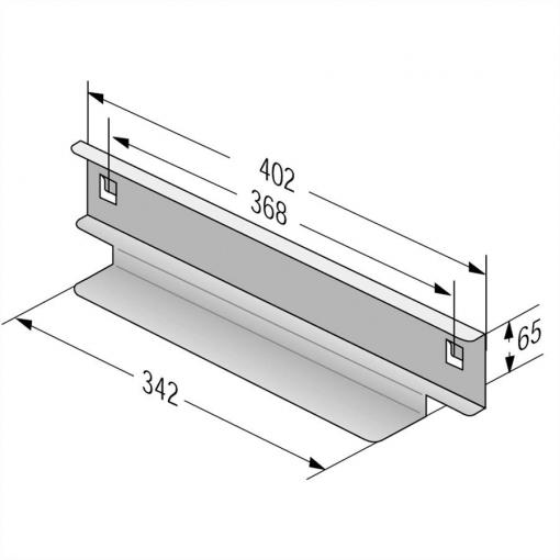 Apranet 26510001 19 palec lišty pro datové skříně