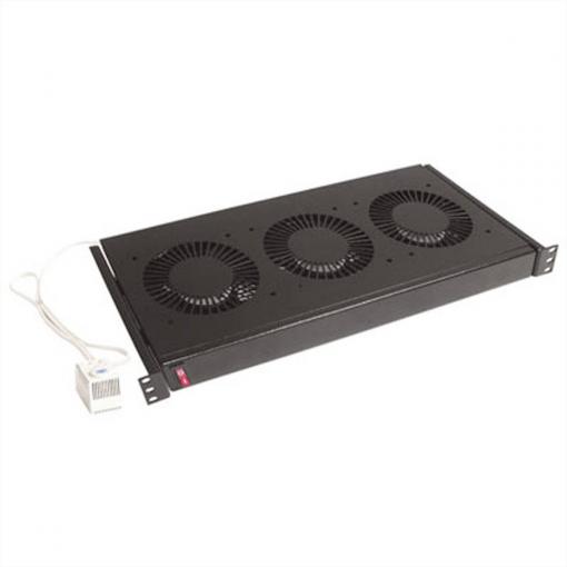Conteg 26205069 19 palec 1 x vestavná ventilátor do datové skříně Vhodné pro hloubku skříně: 800 mm černá