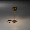 Konstsmide 7818-970 Nice Rost venkovní LED stolní lampa 2.5 W teplá bílá rezavě hnědá
