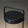 Konstsmide Crotone schwarz 7822-750 venkovní solární nástěnné osvětlení LED 2 W černá