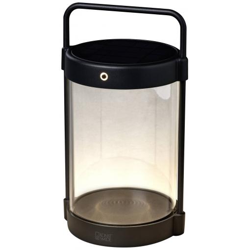 Konstsmide Crotone schwarz 7822-750 venkovní solární nástěnné osvětlení LED 2 W černá