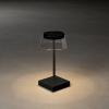 Konstsmide 7816-750 Scilla schwarz venkovní LED stolní lampa 2.5 W teplá bílá černá