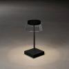 Konstsmide 7816-750 Scilla schwarz venkovní LED stolní lampa 2.5 W teplá bílá černá