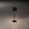 Konstsmide 7818-750 Nice schwarz venkovní LED stolní lampa 2.5 W teplá bílá černá