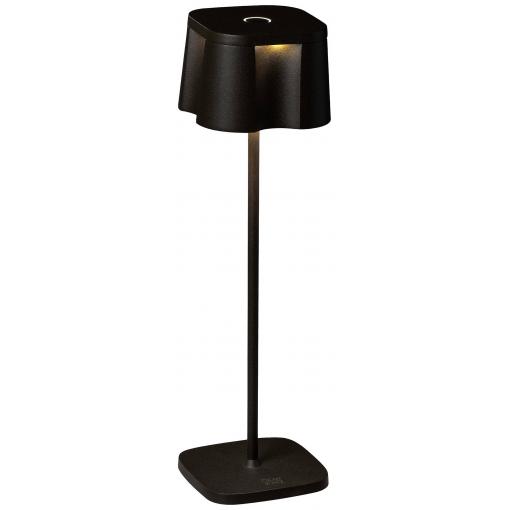 Konstsmide 7818-750 Nice schwarz venkovní LED stolní lampa 2.5 W teplá bílá černá