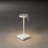 Konstsmide 7816-250 Scilla weiss venkovní LED stolní lampa 2.5 W teplá bílá bílá