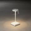 Konstsmide 7816-250 Scilla weiss venkovní LED stolní lampa 2.5 W teplá bílá bílá