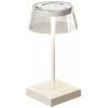 Konstsmide 7816-250 Scilla weiss venkovní LED stolní lampa 2.5 W teplá bílá bílá