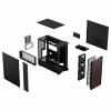 Fractal Design North XL midi tower herní pouzdro uhlová, černá prachový filtr, 3 předinstalované ventilátory