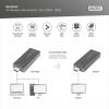 Digitus DS-55323 HDMI bezdrátový přenos (sada) 30 m 3840 x 2160 Pixel integrovaný LED ukazatel, mobilní varianta
