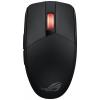 Asus ROG Impact III Wireless optická herní myš, přenos bezdrátový, Bluetooth®, 6 tlačítko, 36000 dpi, černá