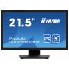 Iiyama ProLite T2234MSC-B1S dotykový monitor Energetická třída (EEK2021): E (A - G) 54.6 cm (21.5 palec) 1920 x 1080 Pixel 16:9 18 ms HDMI™, DisplayPort,