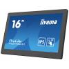 Iiyama ProLite T1624MSC-B1 dotykový monitor Energetická třída (EEK2021): E (A - G) 39.6 cm (15.6 palec) 1920 x 1080 Pixel 16:9 25 ms HDMI™, Audio-Line-out ,