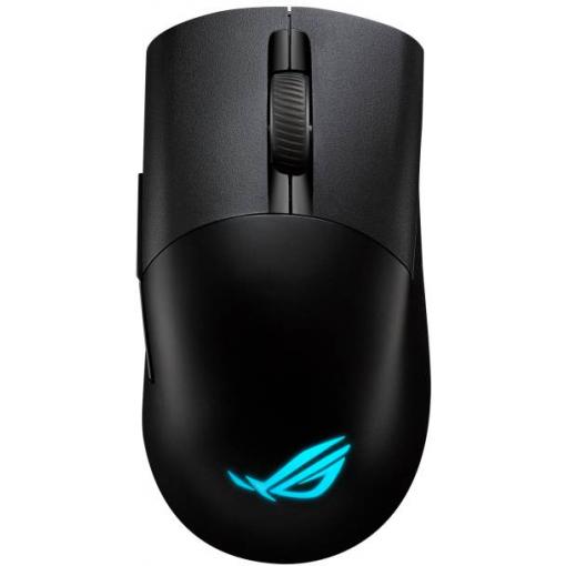 Asus Keris Wireless AimPoint optická herní myš, přenos bezdrátový, Bluetooth®, USB, 5 tlačítko, 36000 dpi, černá