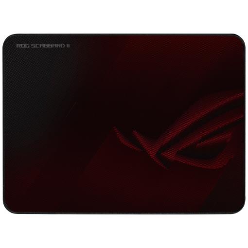 Asus ROG Scabbard II Medium herní podložka pod myš protiskluzové , odolné proti prachu, vodotěsné (IPX7) černá, červená