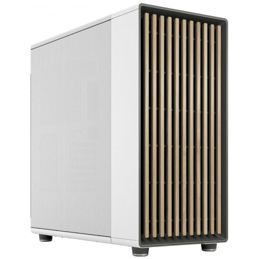 Fractal Design North XL midi tower herní pouzdro bílá prachový filtr, 3 předinstalované ventilátory