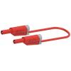 Electro PJP 2710-IEC-CD1-100R měřicí kabel lamelová zástrčka 4 mm lamelová zástrčka 4 mm 1.00 m červená 1 ks