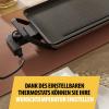 Tristar Slim XL BP-2669 elektrický gril grilovací talíř černá