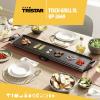 Tristar Slim XL BP-2669 elektrický gril grilovací talíř černá