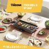 Tristar Slim M BP-2667 elektrický gril grilovací talíř černá