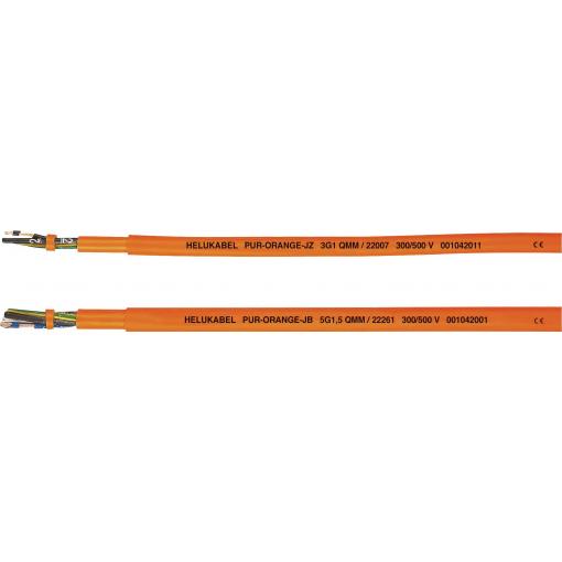 HELU PUR-Orange JB 22260-1000 jednožilový kabel - lanko 4 G 1.5 mm², 1000 m, oranžová