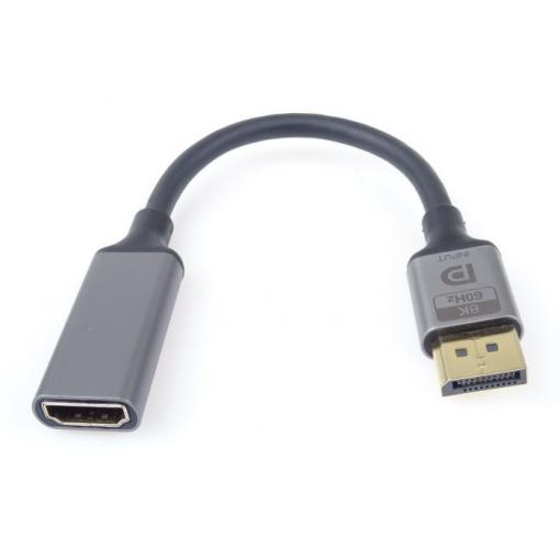 Adaptér DisplayPort / HDMI, 8K@60Hz, 4K@144Hz, 20 cm, PremiumCord