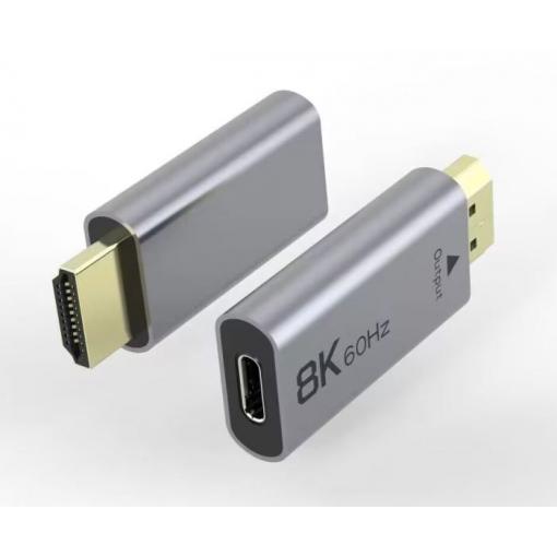 Adaptér USB-C na HDMI 8K@60Hz PremiumCord, hliníkové pouzdro