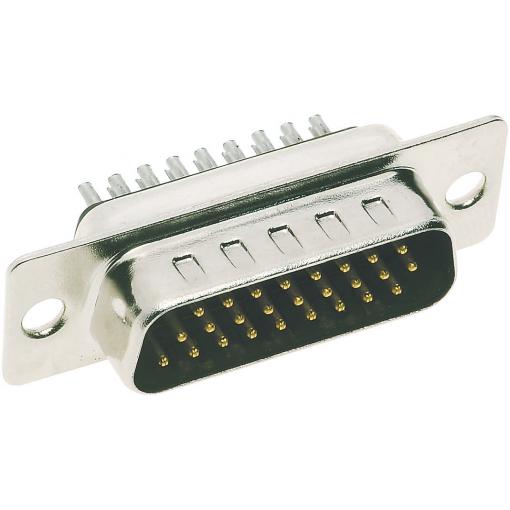 HARTING 09 56 400 5615 050 09564005615050 konektor Pólů: 62 pájecí kalíšek 1 ks