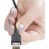 Renkforce USB kabel USB 2.0 USB-A zástrčka, USB-A zásuvka 1.80 m černá oboustranně zapojitelná zástrčka, pozlacené kontakty RF-4096113