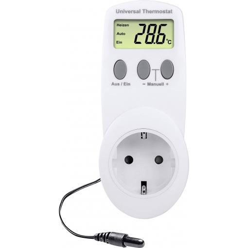 Zásuvkový termostat Renkforce UT300, -40 až 99 °C, CZ zástrčka