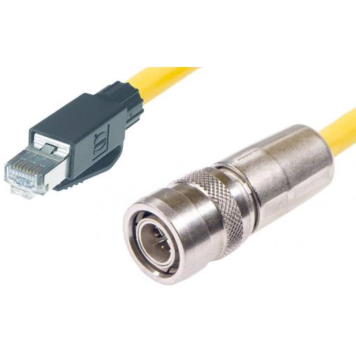 HARTING 09 48 822 3757 030 upravený zástrčkový konektor pro senzory - aktory, 09488223757030, 3 m, 1 ks