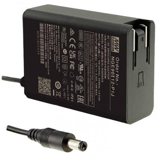 MEAN WELL NGE90I24-P1J zásuvkový napájecí adaptér, stálé napětí, 24 V/DC, 90 W