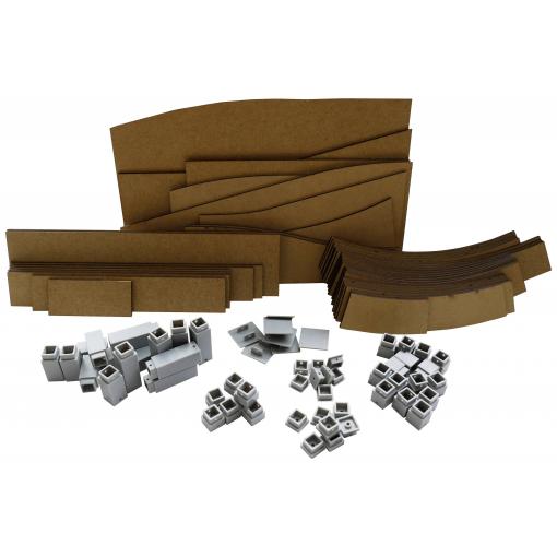 NOCH 53705 N Stavebnice tras Easy-Track (d x š x v) 1990 x 990 x 139 mm