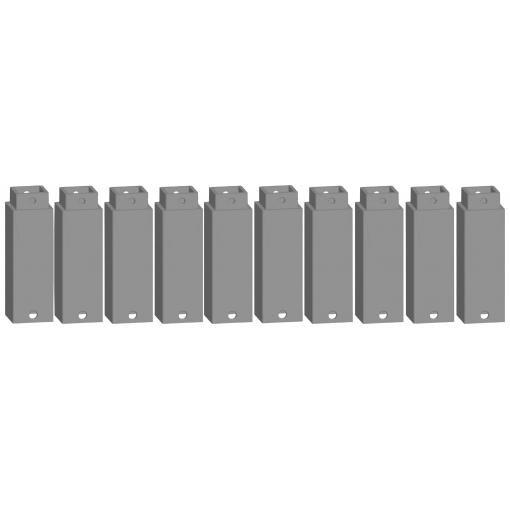 NOCH 53906 H0, TT, N Šipkový prvek Easy-Track (d x š x v) 16 x 16 x 43.5 mm